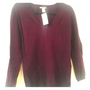 H&M PLUM SWEATER
